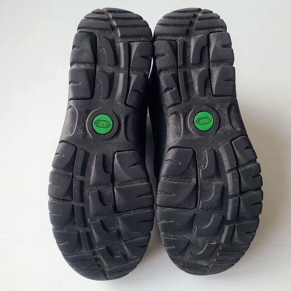 Timberland Black Leather Lace Up Combat Boots EU Size 38 - Picture 10 of 11